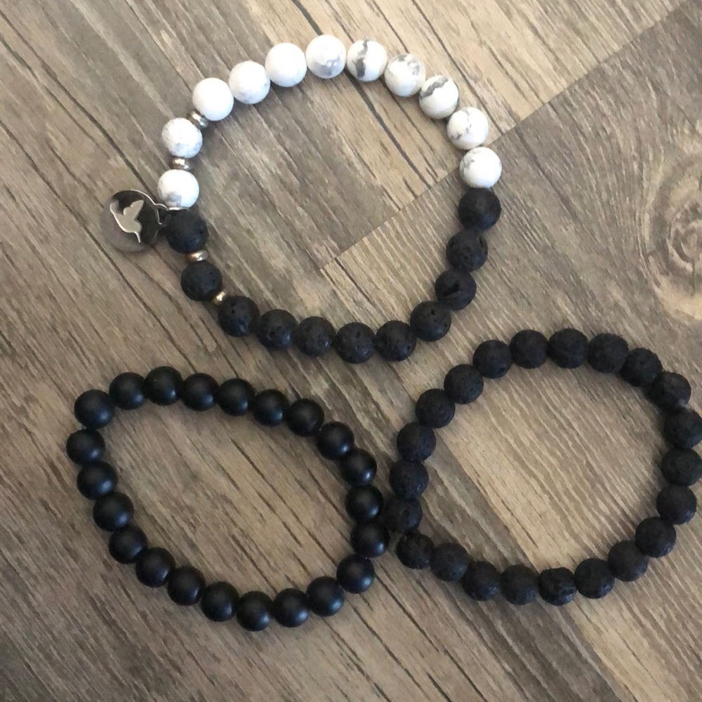 Stone bracelets